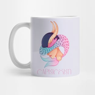 Capricorn Zodiac Sign Beautiful Girl Mug